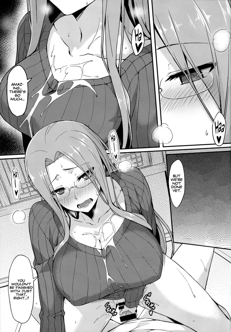 Hentai Manga Comic-Rider-san to Tate Sweater-Read-12